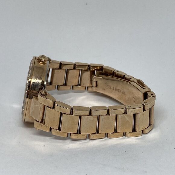 Michael Kors MK5616 Women's Gold Stainless Steel Analog Dial Quartz Watch WO648 - Picture 9 of 12